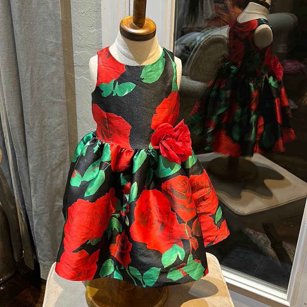 Beautiful satin taffeta dress SZ 2